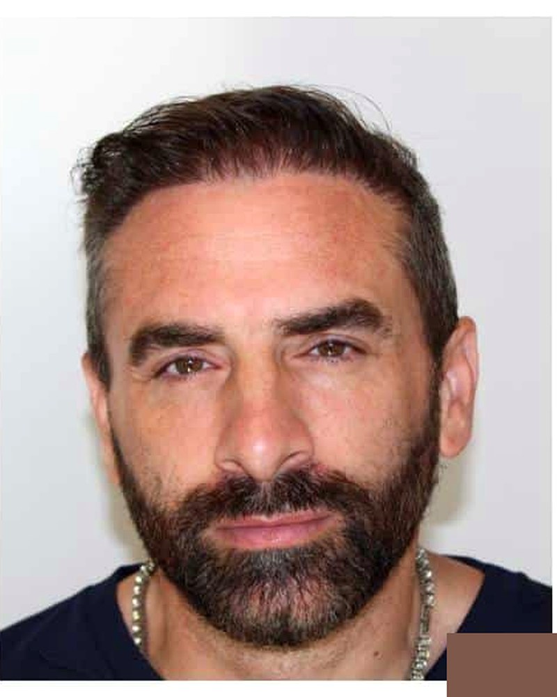 Same man front facing with a clean, fully styled cut after a LiteStyle Transformation